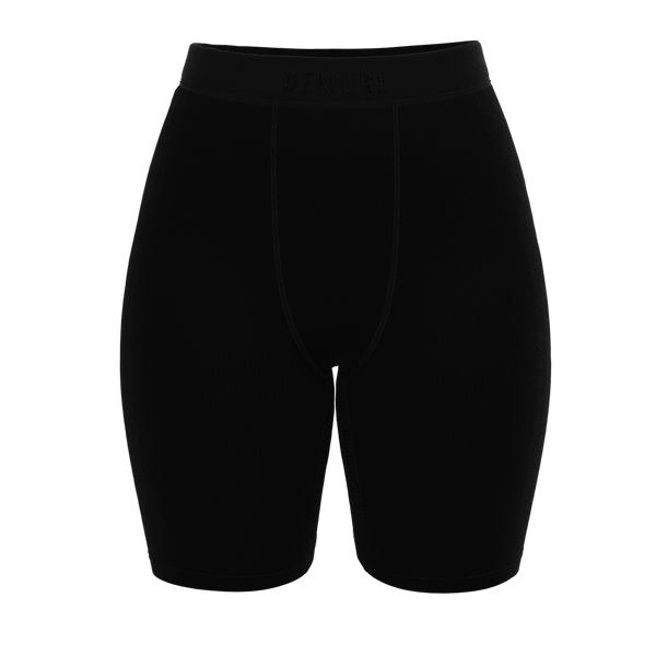 Ribbed Biker Shorts
