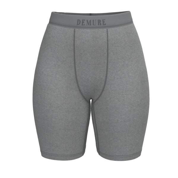 Ribbed Biker Shorts