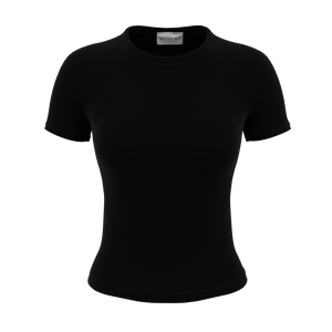 Ribbed Short Sleeve