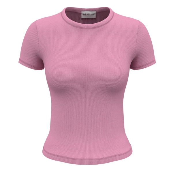 Ribbed Short Sleeve