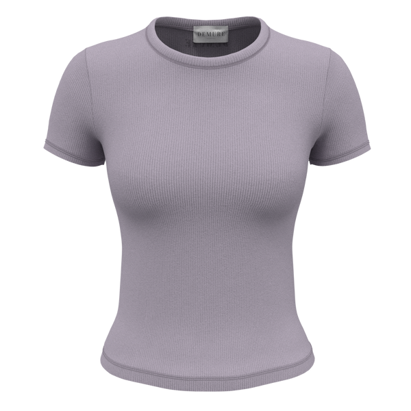 Ribbed Short Sleeve