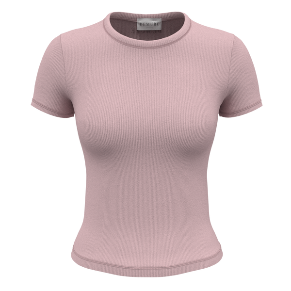 Ribbed Short Sleeve