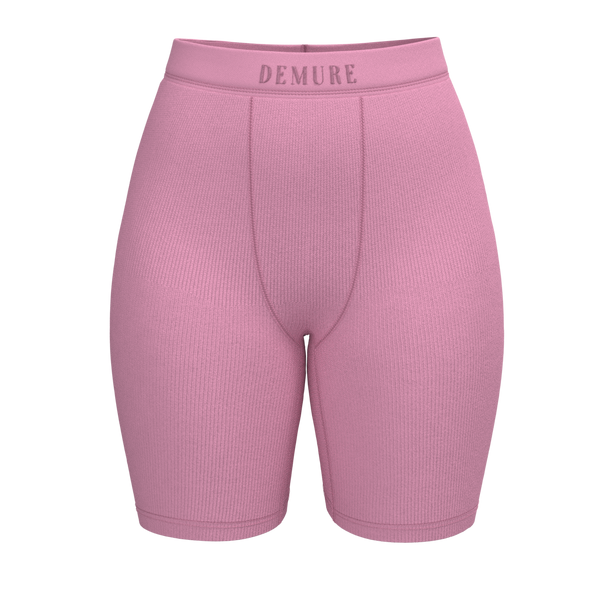 Ribbed Biker Shorts