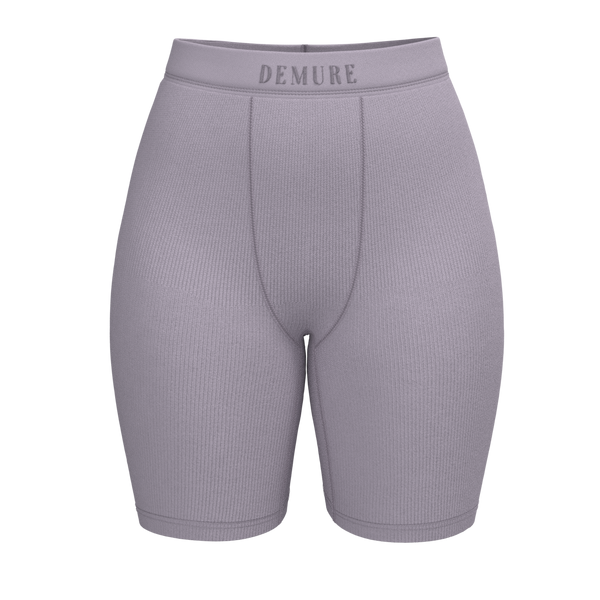 Ribbed Biker Shorts