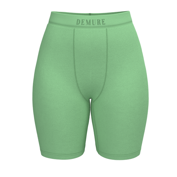 Ribbed Biker Shorts